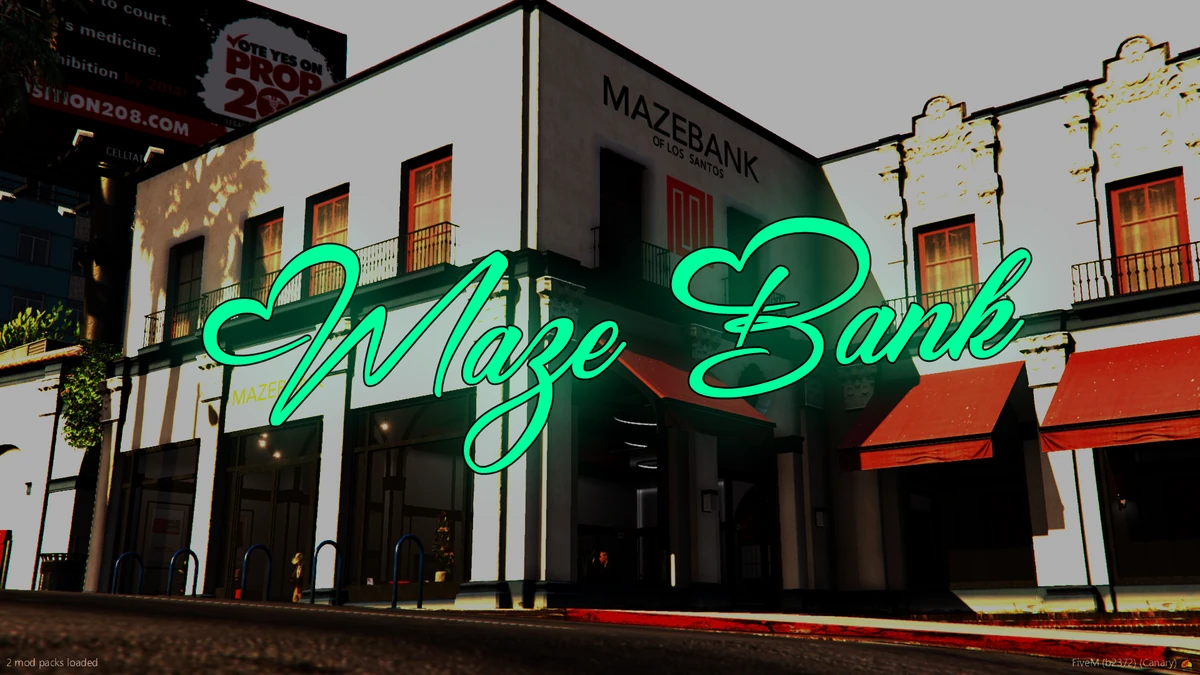 Maze Bank MLO – Fully Open Source (FiveM)